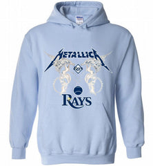 Metallica Tampa Bay Rays Logo Hoodie - zezetee