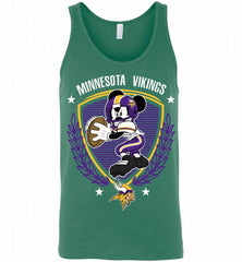 Disney Mickey Minnesota Vikings Team Tank - zezetee