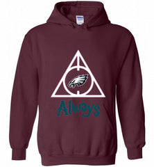 PHILADELPHIA EAGLES DEATHLY HALLOWS ALWAYS GIFT Hoodie - zezetee