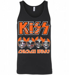 Kiss Chicago Bears Logo Tank