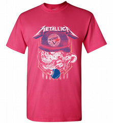 Metallica Skull Toronto Blue Jays Logo Shirt - zezetee