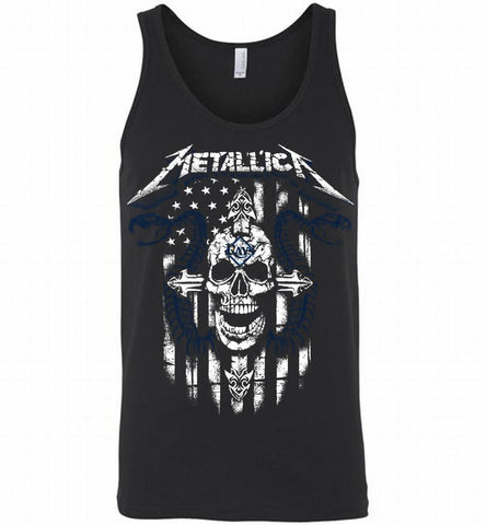 Metallica Tampa Bay Rays Logo Tank - zezetee