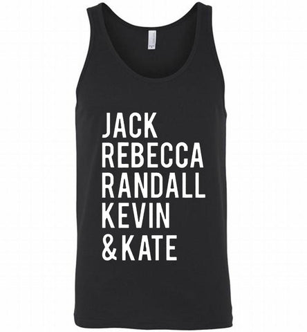 JACK REBECCA RANDALL KEVIN AND KATE Tank - zezetee