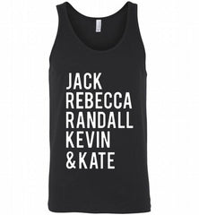 JACK REBECCA RANDALL KEVIN AND KATE Tank - zezetee