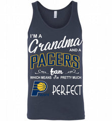 I'M A Grandma And A Indiana Pacers Fans Perfect Tank - zezetee