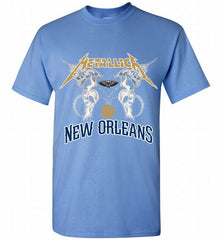 Metallica New Orleans Pelicans Logo Shirt - zezetee
