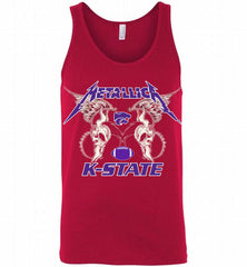 Metallica Kansas State Wildcats Logo Tank - zezetee