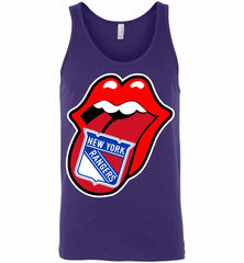 New York Rangers  x The Rolling Stones Logo Tank - zezetee