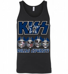 Kiss Dallas Cowboy Logo Tank