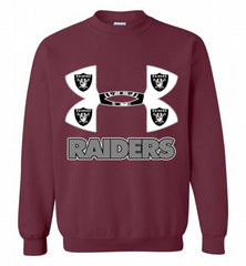 Under Armour Oakland Raiders Crewneck Sweatshirt - zezetee