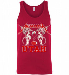Metallica Utah Utes Logo Tank - zezetee