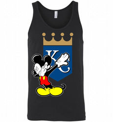 Disney Mickey Mouse Dabbing Kansas City Royals Tank