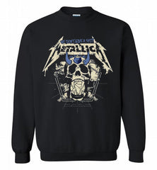 Metallica We Don't Give A Shit Memphis Grizzlies Crewneck Sweatshirt - zezetee