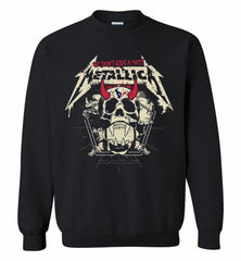 Metallica We Don't Give A Shit Houston Texans Crewneck Sweatshirt - zezetee