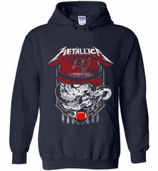 Metallica Skull Snake Tampa Bay Buccaneers Hoodie - zezetee
