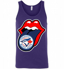 Toronto Blue Jays  x The Rolling Stones Logo Tank - zezetee