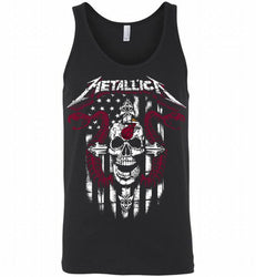 Metallica Snake Skull Miami Heat Logo Tank