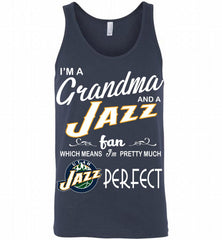 I'M A Grandma And A Utah Jazz Fans Perfect Tank - zezetee