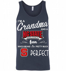 I'M A Grandma And A NC State Wolfpack Fan Tank - zezetee