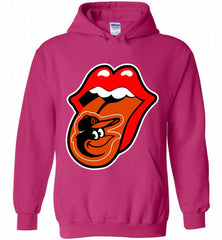 Baltimore Orioles  x The Rolling Stones Logo Hoodie - zezetee