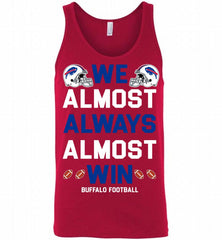 Buffalo Bills We Almost Always Almost Win Tank - zezetee