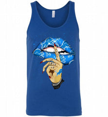 NFL Detroit Lions Lip Shut The Fuck Up Tank - zezetee