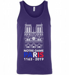 Notre-Dame Paris France Cathedral 1163 - 2019 Tank - zezetee