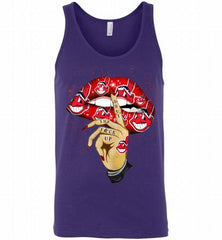 MLB Cleveland Indians Lip Shut The Fuck Up Tank - zezetee