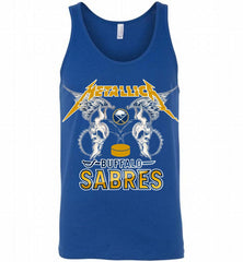 Metallica Buffalo Sabres Logo Tank - zezetee