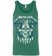 Metallica Chicago Cubs Logo Tank - zezetee