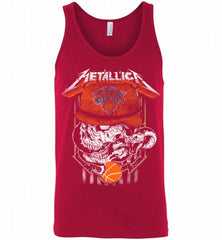 Metallica Skull Snake New York Knicks Tank - zezetee