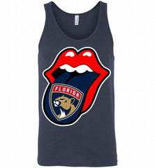 Florida Panthers  x The Rolling Stones Logo Tank - zezetee