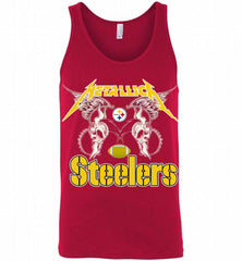 Metallica Pittsburgh SteelersLogo Tank - zezetee