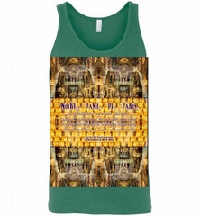 Notre-Dame Cathedral Rose Stained Glass Candles Novel Quote Tank - zezetee