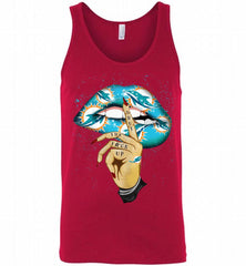 NFL Miami Dolphins Lip Shut The Fuck Up Tank - zezetee