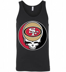 San Francisco 49ers Grateful Dead Logo Band Tank