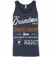 I'M A Grandma And A Houston Astros Fans Gift Tank - zezetee