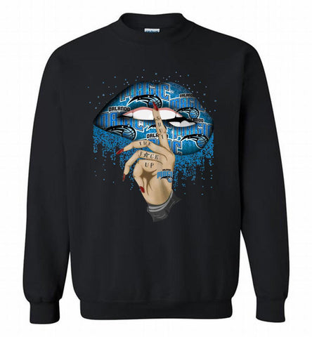 Orlando Magic Lip Shut The Fuck Up Crewneck Sweatshirt - zezetee