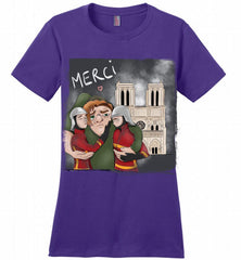 The Hunchback of Notre Dame Firefighter Paris Ladies Perfect - zezetee