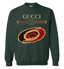 Gucci Carolina Hurricanes Logo Crewneck Sweatshirt - zezetee