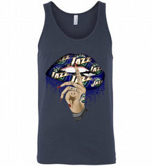 Utah Jazz Lip Shut The Fuck Up Tank - zezetee