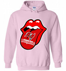 Tampa Bay Buccaneers  x The Rolling Stones Logo Hoodie - zezetee
