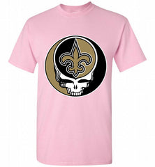 New Orleans Saints Grateful Dead Logo Band Shirt - zezetee