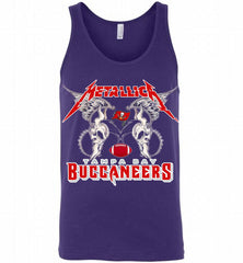 Metallica Tampa Bay Buccaneers Logo Tank - zezetee
