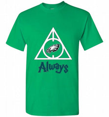 PHILADELPHIA EAGLES DEATHLY HALLOWS ALWAYS GIFT Shirt - zezetee