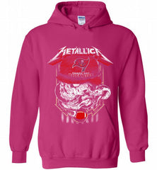 Metallica Skull Snake Tampa Bay Buccaneers Hoodie - zezetee