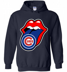 Chicago Cubs  x The Rolling Stones Logo Hoodie - zezetee
