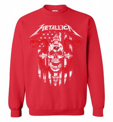 Metallica Tampa Bay Buccaneers Logo Crewneck Sweatshirt - zezetee