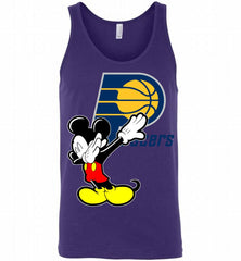Disney Mickey Mouse Dabbing Indiana Pacers Tank - zezetee