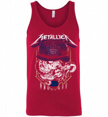 Metallica Skull Snake Toronto Maple Leafs Tank - zezetee